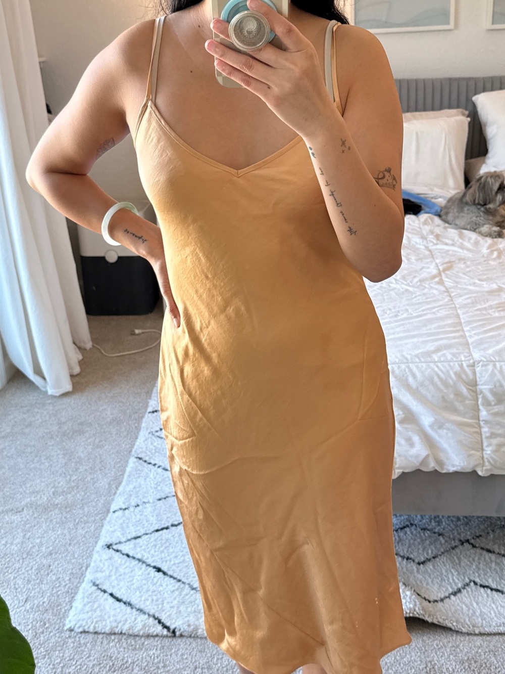 Wilfred Only Slip Midi Dress